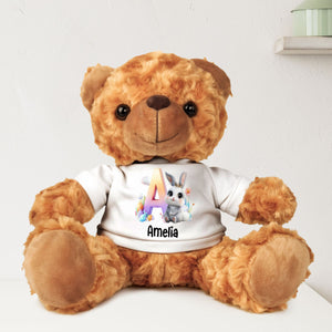 Easter Joy And Blessings From Above - Personalized Litter Bear Plush For Easter