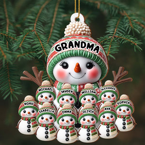 Create A Warm Holiday Decoration With Snowman, Custom Wood Ornament
