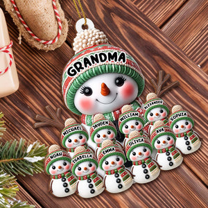 Create A Warm Holiday Decoration With Snowman, Custom Wood Ornament