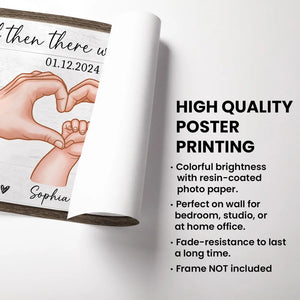 Personalized First-Time Parents Canvas: A Tribute to Love, Celebrating a Special Moment