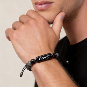 Cremation Jewelry Urn Bracelet Rainbow Bridge Dog Pet Personalized Memorial Bracelet Pet Loss Gifts Pets Ashes Jewelry Cat Dog Hair Keepsake