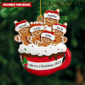 Personalized Christmas Family Ornament