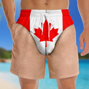 Summer Vacation Gift For Men β Personalized "Hello Summer Fun" Custom Funny Swim Trunks