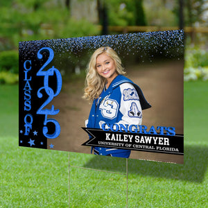 Class of 2026 Lawn Sign โ Personalized Graduation Yard Decoration