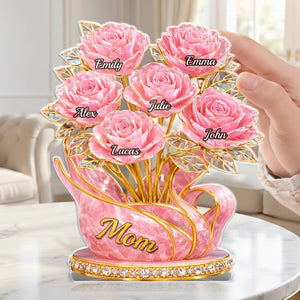 Custom Acrylic Plaque - Personalized Mother's Day Gifts For Mom, Grandma