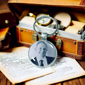 Personalized Photo Keychain For Loved Ones, Family Keepsakes