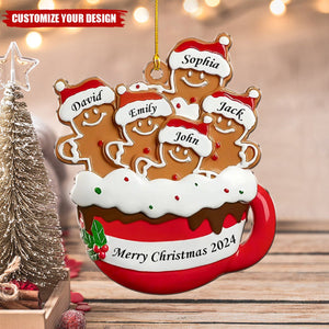 Personalized Christmas Family Ornament