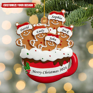 Personalized Christmas Family Ornament