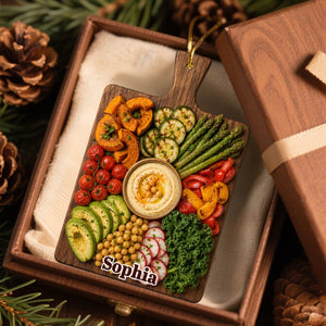 Assorted Charcuterie Board Ornament β Personalized Christmas Tree Hanging Decoration Gift For Foodie