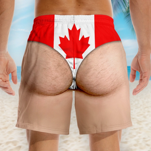 Summer Vacation Gift For Men β Personalized "Hello Summer Fun" Custom Funny Swim Trunks