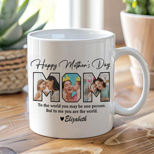 Personalized Photo Happy Mother's Day To Mom Mug