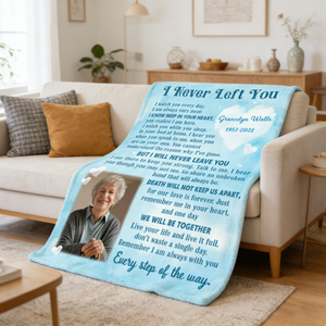 Memorial Gift For Loss Of Loved Ones Personalized Blanket