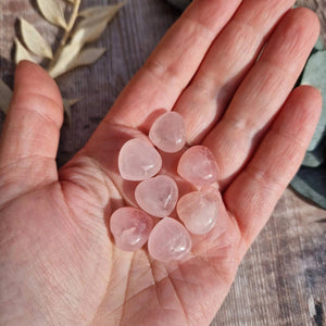 Grandma Mother & Daughter Rose Quartz Crystal,Mother's day Gift