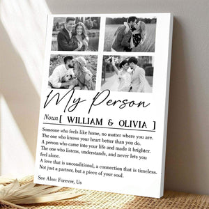 My Person - Personalized Photo Couple Poster