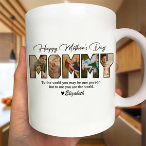 Personalized Photo Happy Mother's Day To Mom Mug
