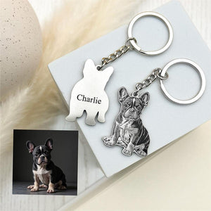 Personalized The Rainbow Bridge Life - Like Photo Keychain