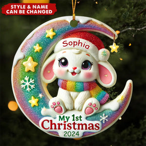 Personalized Baby First Christmas Ornament