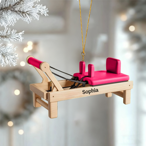 Pilates Art - Personalized Pilates Equipment Ornament