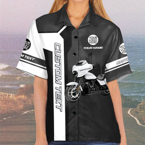 This Is How I Roll - Personalized Upload Vechicle Photo For Biker Personalized Hawaiian Shirt