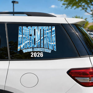 Rep Your Nation β Personalized 2026 Soccer Country Decal