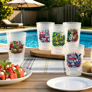 Personalized 2026 Soccer Country Cups | Perfect For Fan Events & Tailgates