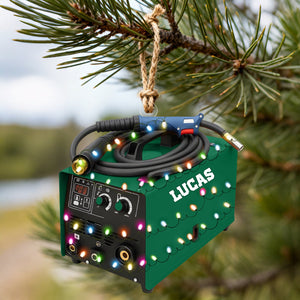 Personalized Welder Ornament,Welding Tool Ornaments for Christmas Tree