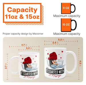 Personalized Mug - Romantic Couples Anniversary Gifts For Her, Him