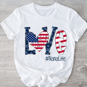 Personalized Love Grandmalife Pure Cotton T-Shirt