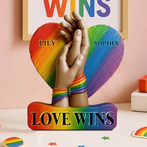 It's You & Me Day - LGBT Couple Personalized Acrylic Plaque