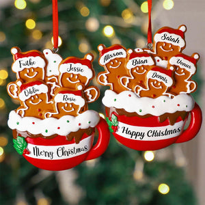 Personalized Family Christmas Ornament Gift For Family Members