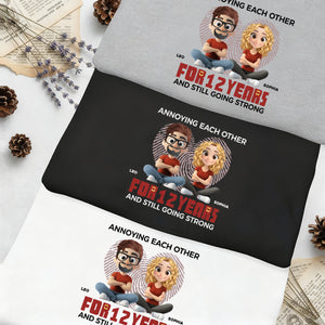 Together, We Make A Perfect Pair - Couple Personalized Pure cotton hoodie