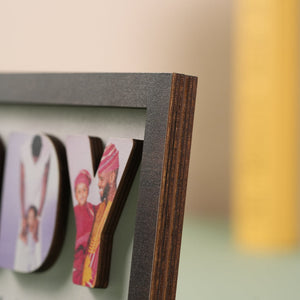 Personalized Wooden Frame for Dad with Family Photos – Father’s Day