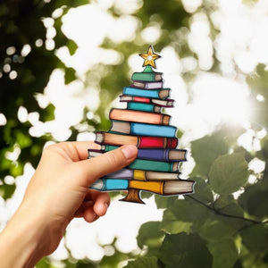Christmas Book Tree Ornament