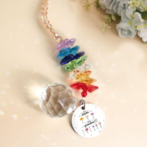 From Mother to Grandmother - Personalized Ball Prism Suncatcher