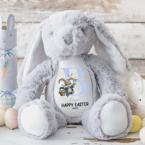 Family Personalized Custom Easter Bunny Plush - Easter Gift For Family Members