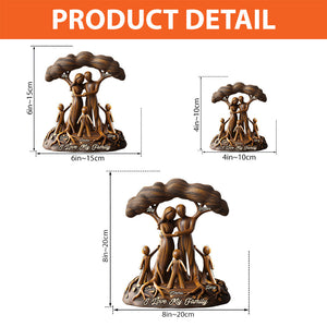 I Love My Family - Personalized Family Custom Shaped Acrylic Plaque