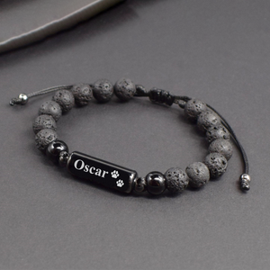 Cremation Jewelry Urn Bracelet Rainbow Bridge Dog Pet Personalized Memorial Bracelet Pet Loss Gifts Pets Ashes Jewelry Cat Dog Hair Keepsake