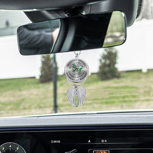 Your Wings And My Heart - Personalized Memorial Wings Ornament