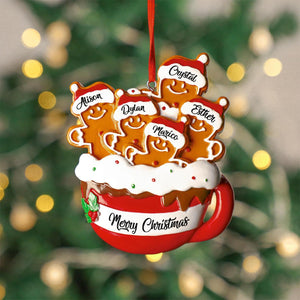 Personalized Family Christmas Ornament Gift For Family Members