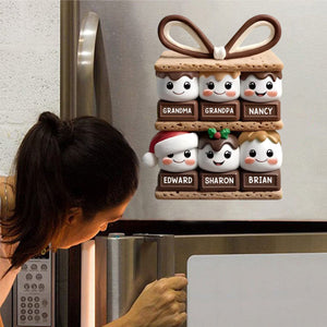 Happy Smores - Personalized Custom Decal - Gifts For Family, Friends, Coworkers