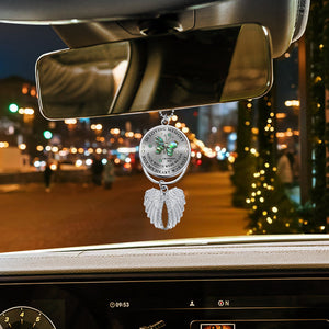 Your Wings And My Heart - Personalized Memorial Wings Ornament