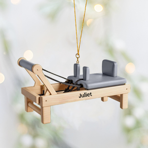Pilates Art - Personalized Pilates Equipment Ornament