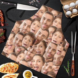 Funny Family Face - Personalized Photo Apron