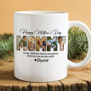 Personalized Photo Happy Mother's Day To Mom Mug