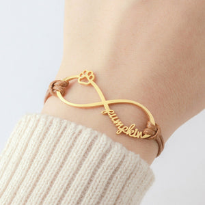 Personalized Pet Memorial Bracelet Pet Loss Gift