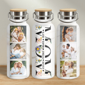 Personalized Mom Bottle Gifts, Mothers Day Gift, Mom Bottle with Kids Name