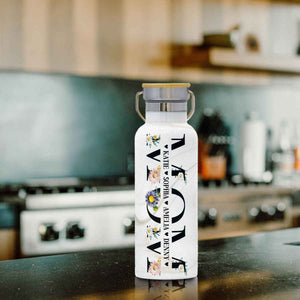 Personalized Mom Bottle Gifts, Mothers Day Gift, Mom Bottle with Kids Name