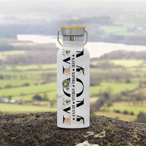 Personalized Mom Bottle Gifts, Mothers Day Gift, Mom Bottle with Kids Name