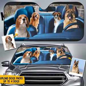 Custom Personalized Photo Dog Cat Car Sunshade