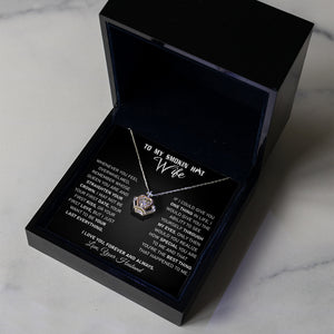 To My Smokin Hot Wife - Crown Necklace